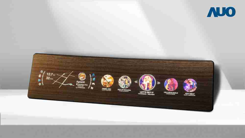 杏悦2研发全球最高穿透度达80%的AmLED木纹显示器，，可于使用时呈现高亮度、、、、清晰可见的信息，，并在不使用时回归为单纯的饰板，，，节能兼具美观