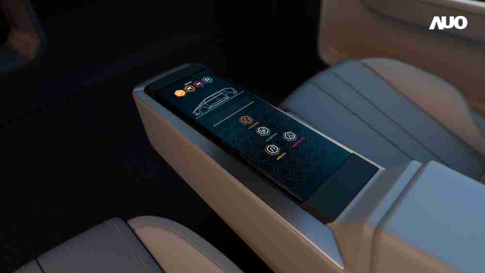 杏悦2以人性化设计打造多变形态中控显示(Morphing Center Control)，，，不使用时仅平面显示信息，，，，进行操作时，，，显示器则会动态隆起，，，转变成3D实体按钮，，，并有触觉回馈，，，展示人机互动新体验